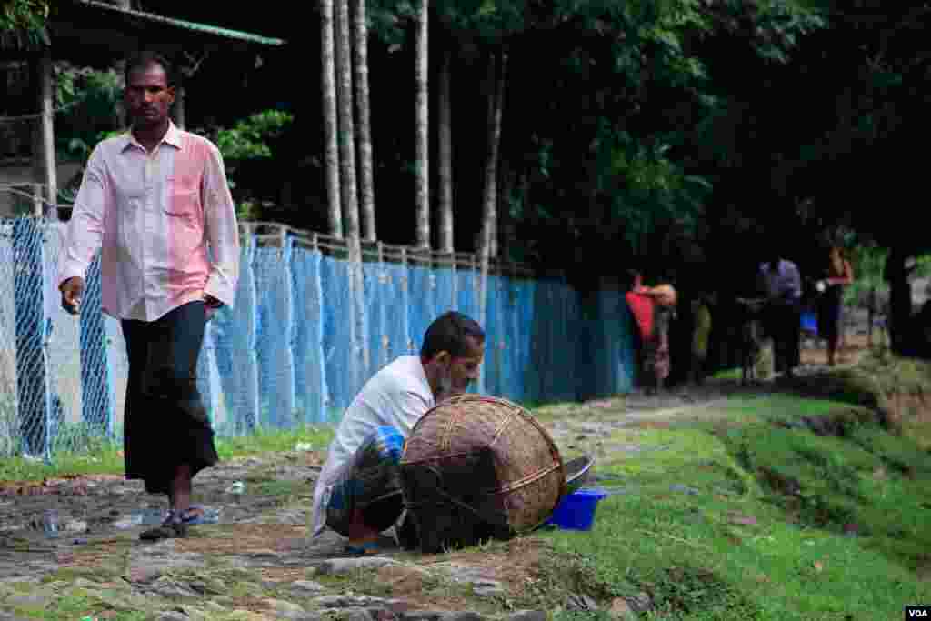 မောင်တောမြို့နယ် ရွှေဇားကျေးရွာမြင်ကွင်း။ (ဓာတ်ပုံ ထက်အောင်ခန့်)