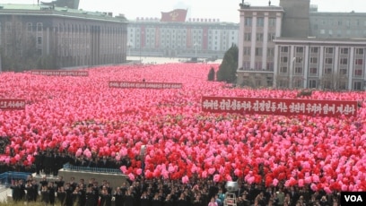 Парад в Северной Кореи - КНДР