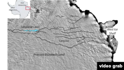 Researchers believe they have found a massive canyon hiding under the Antarctic ice.