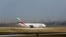 A double-decker Airbus A380 plane lands at the Rafik Hariri International Airport in Beirut, Lebanon, Thursday, March. 29, 2018.