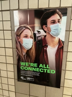 Covid-19 restrictions stay in place in the subway system in New York City, Aug. 2, 2021. Covid restrictions are still in force as cases caused by variants are on the rise.