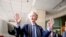 FILE - United Nations Special Envoy to Syria Geir Pedersen gestures in Damascus, Syria, Jan. 15, 2019.