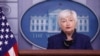 La secretaria del Tesoro estadounidense, Janet Yellen, habla el martes 18 de mayo de 2021 en el foro económico de la Cámara de Comercio de EE.UU.