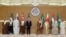 دونالد ترامپ، رئیس‌ جمهوری ایالات متحده، در میان رهبران کشورهای حوزه خلیج فارس (عکس از آرشیو)