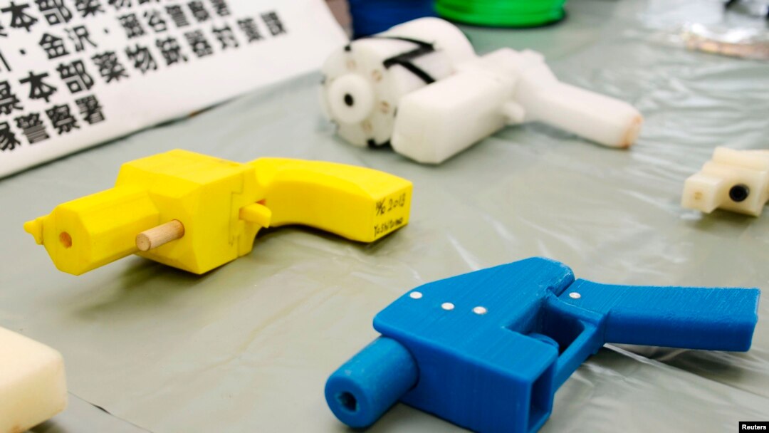 Plastični pištolji iz 3D štampača