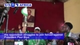 VOA60 Africa - Cameroon: Opposition struggles to join forces against President Paul Biya