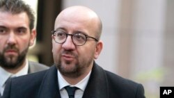 Le Premier ministre belge Charles Michel, 15 décembre 2016.