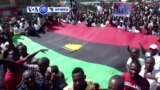 VOA60 AFIRKA: Najeriya Daruruwa Sun Yi Zangazanga Akan A Saki Wani Dan Gwagwarmayar Neman A Kafa Janhuriyar Biafra, Nuwamba 19, 2015