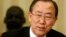 United Nations General Secretary Ban Ki-moon, April 2013 file photo.