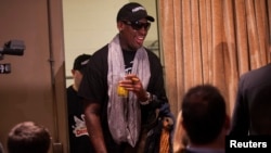 Rodman Returns from 'Basketball Diplomacy' Trip to North Korea