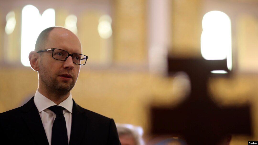 Perdana Menteri Ukraina Arseniy Yatsenyuk