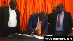Tendai Biti's People's Democratic Party is now part of the Coalition of Democrats.