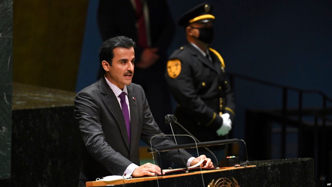د قطر امیر شېخ تمیم بن حمد الثاني