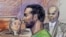 Amine El Khalifi shown in an artists drawing at a federal court hearing Feb. 2012 