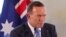 FILE - Australian Prime Minister Tony Abbott speaks at a news conference.