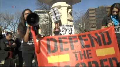 'Not My President Day' Rally in DC