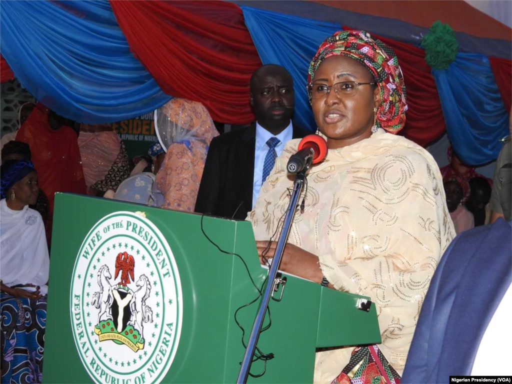 Matar Shugaban Kasa Aisha Buhari Ta Kaddamar Da Ofishin Ayyuka Ga Mata Masu Kananan Sana'a