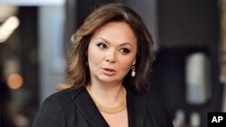 Pengacara terkait Kremlin Natalia Veselnitskaya, 8 November 2016. (Foto: dok). 