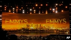 FILE - Fox announced on Aug. 10, 2023, that the 75th Emmy Awards ceremony, originally scheduled to air on Sept. 18, is postponed until Jan. 15.