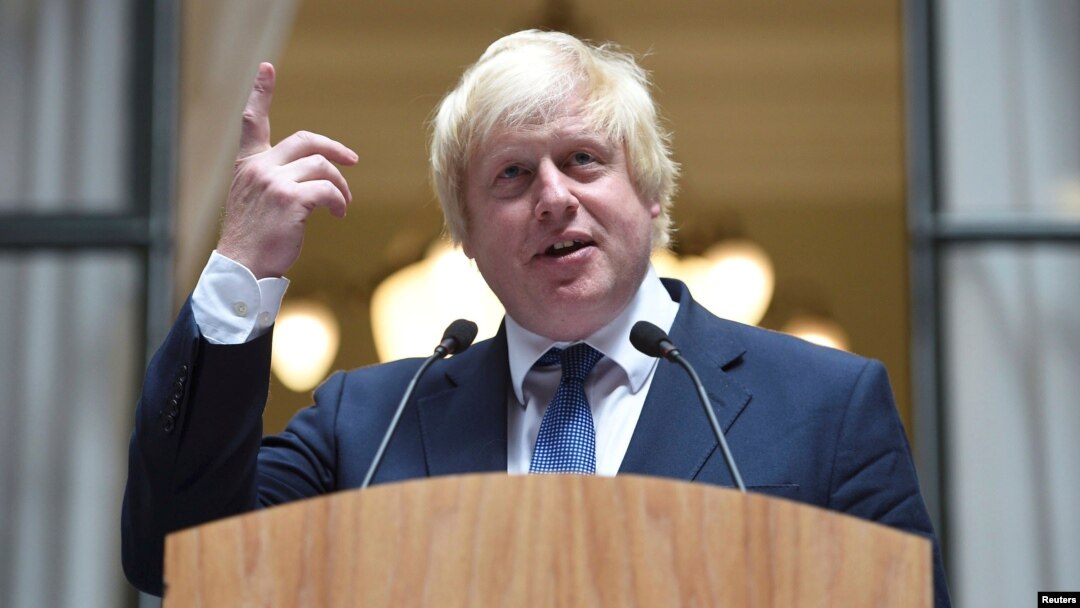 Menteri Luar Negeri Inggris, Boris Johnson (foto: dok).