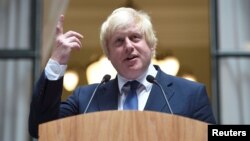 Menteri Luar Negeri Inggris, Boris Johnson (foto: dok).