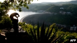 Le barrage de Kariba entre le Zimbabwe et la Zambie.