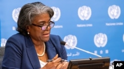 لیندا توماس گرینفیلد، سفیر آمریکا در سازمان ملل متحد 