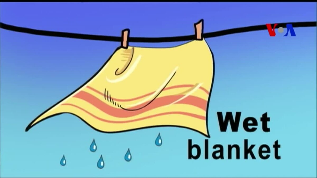 Wet blanket идиома