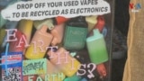 Disposable vape products creating worldwide pollution 