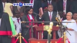 VOA60 AFIRKA: An Rantsar Da Shugaba Uhuru Kenyatta A Sabon Wa’adin Mulki Yau Talata