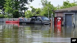 Inondations près de Memphis