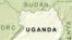 Ugandan map