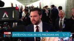 Vis Prezidan Vance: ''Fòk Ikrenyen yo Vinn sou Tab Negosyasyon an ak Prezidan Trump''