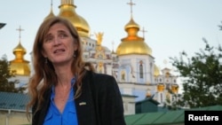  Директор USAID Саманта Пауэр посетила Киев