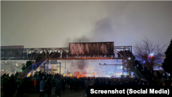 이란 전국에서 벌어지고 있는 시위.