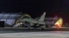 Avioni RAF Typhoon vraćaju se u RAF Akrotiri nakon što su pogodili vojne ciljeve u Jemenu tokom koalicione operacije koju predvode SAD, usmjerene protiv Huta.