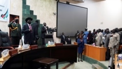2010 SSudan Parliament Lawmakers Demand Reinstatement