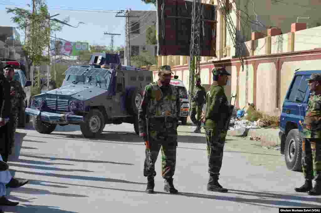 پولیس کا یہ تربیتی مرکز خاصے بڑے علاقے پر پھیلا ہوا ہے۔