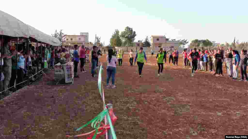 Roja Sporê li Kampa Penaberên Efrînê 