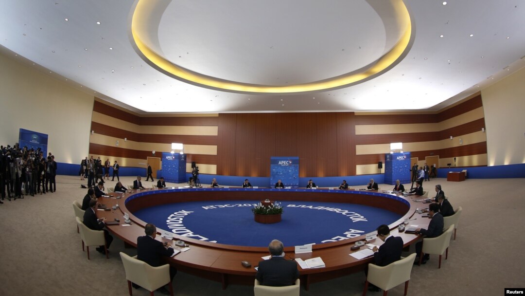 Các nhà lãnh đạo APEC họp hội nghị tại Vladivostok, Nga, ngày 8/9/2012.