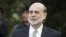 Federal Reserve Chairman Ben Bernanke walks outside of the Jackson Hole Economic Symposium, Aug. 31, 2012, at Grand Teton National Park near Jackson Hole, Wyo.
