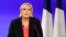 FILE - Marine Le Pen, French National Front (FN) political party candidate for French 2017 presidential election.