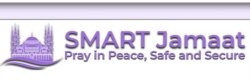 Logotipo de la aplicación Smart Jamaat, que ayuda a los musulmanes a determinar la asistencia en las mezquitas que participan y les alerta de cancelaciones. Cortesía @JamaatSmart.