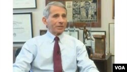 Le Dr. Anthony Fauci des Instituts nationaux américains de la santé