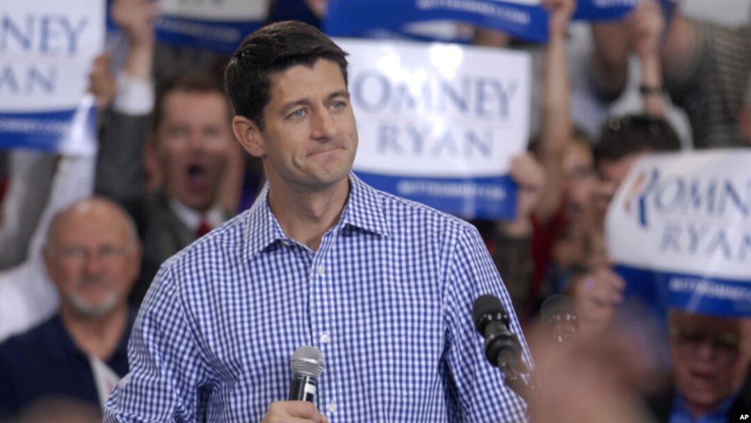 Cawapres Partai Republik, Paul Ryan mengritik kebijakan luar negeri Presiden Obama (foto: dok). 