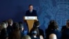 El secretario de Asuntos Exteriores de Reino Unido, David Cameron, pronuncia un discurso en el Centro Nacional de Seguridad Cibernética de Londres, el jueves 9 de mayo de 2024.