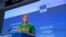 La comisionada de la Unión Europea para la competencia, Margrethe Vestager, anunció una histórica multa a Google el martes en Bruselas. 