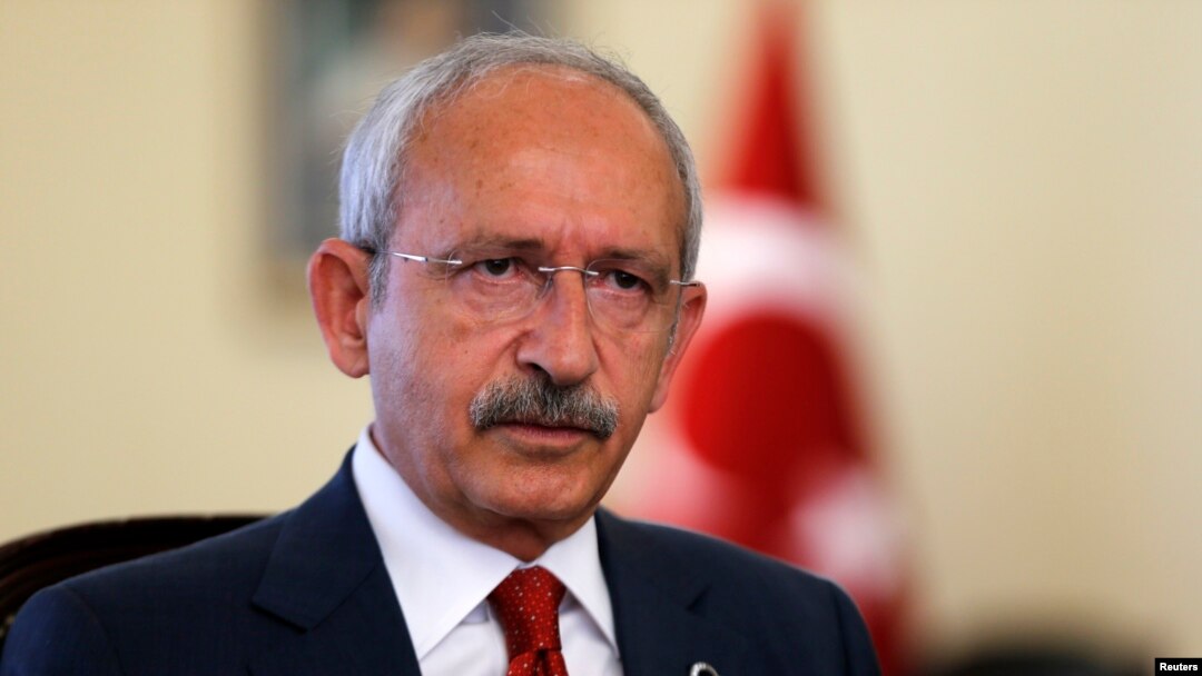Kemal Kilicdaroglu, ketua Partai Republik Rakyat partai posisi utama Turki, di Ankara (4/4/2014). 