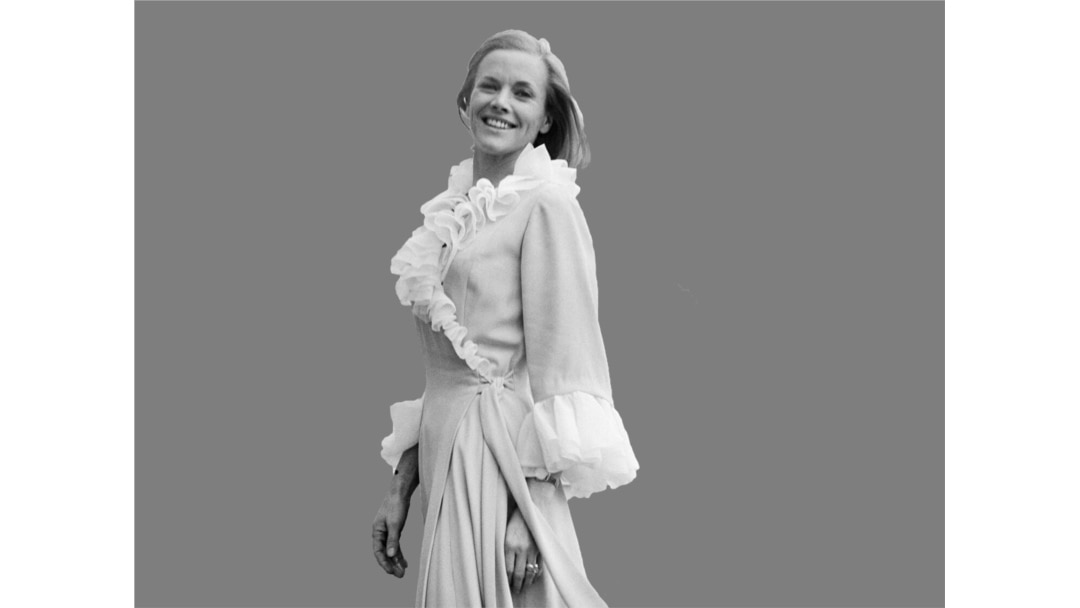 FILE - Honor Blackman's career included television and film roles.