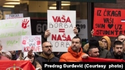 Protest srpske dijaspore u Čikagu (Foto: Predrag Đurđević)